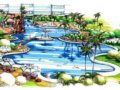 [圖片]以水景、景橋為主體的一組手繪圖