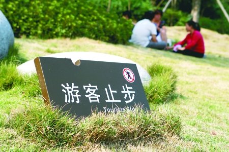 免費公園現“黃金周后遺癥” 八成要補栽植物