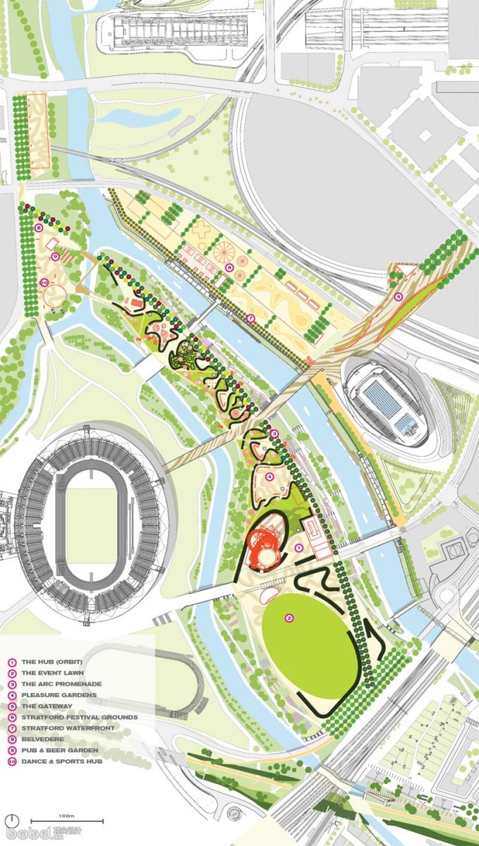 奧林匹克公園生態(tài)種植設計