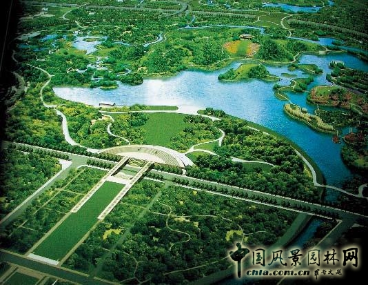 連載 劉秀晨 綠色的云 點評奧林匹克森林公園 中國風景園林網(wǎng)