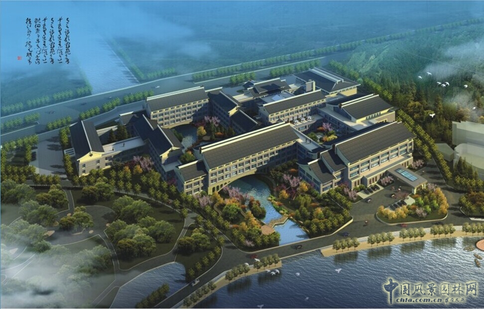 濟南園博園度假酒店 景觀設(shè)計 景觀方案