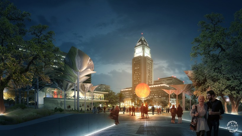 洛杉磯 第一大街市民中心公園設(shè)計(jì)