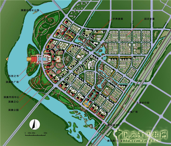 中天建中：鶴壁市淇水灣（新城區(qū)）城市片區(qū)規(guī)劃項(xiàng)目