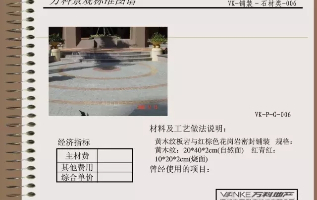 萬科景觀標(biāo)準(zhǔn)鋪裝類圖譜