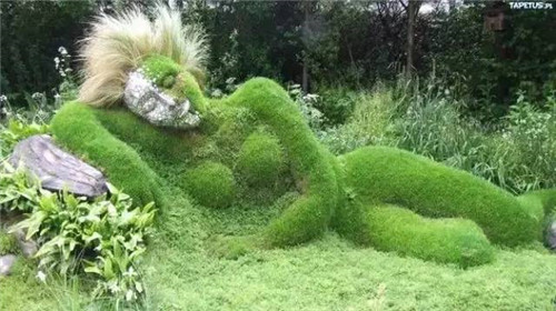 植物雕塑的城市景觀你見過嗎？