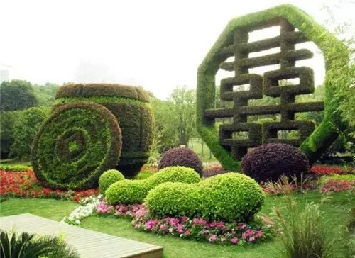 植物雕塑的城市景觀你見過嗎？