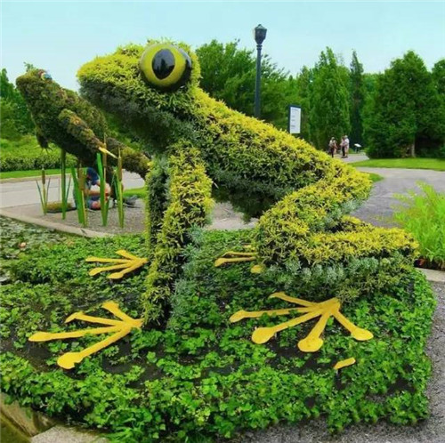 植物雕塑的城市景觀你見過嗎？