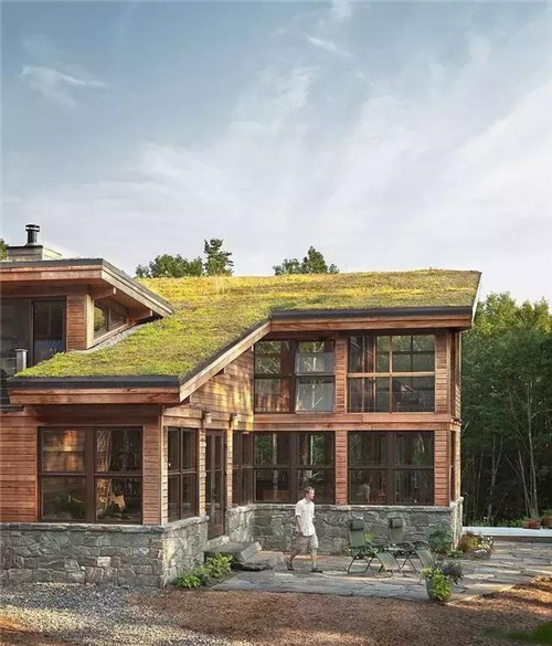 綠植代替瓦片，覆土建筑讓景觀天人合一！