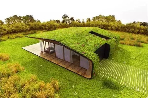 綠植代替瓦片，覆土建筑讓景觀天人合一！