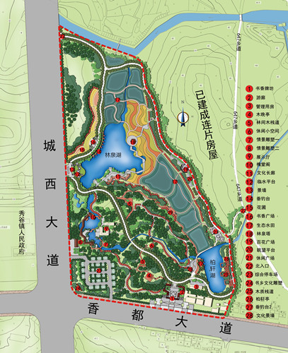 園冶杯專業(yè)獎(jiǎng)：金溪縣香樟森林公園景觀設(shè)計(jì)