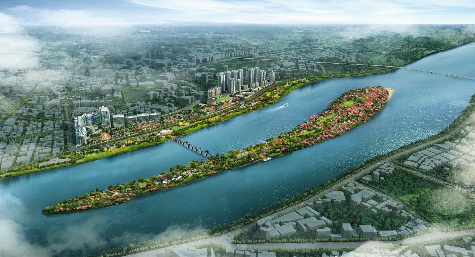園冶杯專業(yè)獎(jiǎng)：衡陽市東洲島綜合開發(fā)項(xiàng)目景觀設(shè)計(jì)