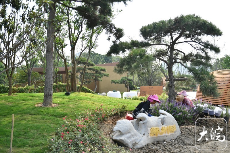 合肥園博園建設(shè)進入沖刺收尾 38個城市展園陸續(xù)完工