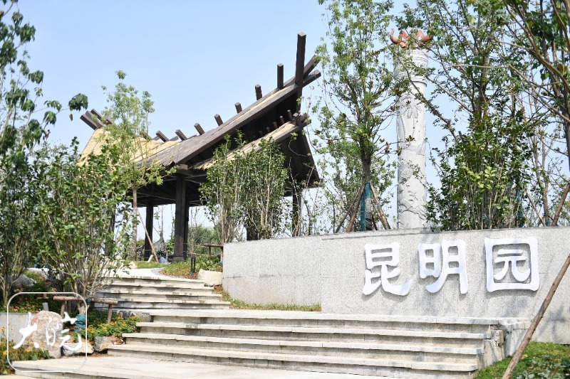 合肥園博園建設(shè)進入沖刺收尾 38個城市展園陸續(xù)完工