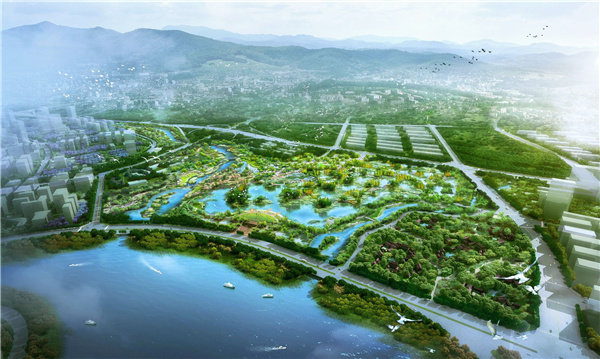 園冶杯獲獎(jiǎng)作品丨馬鑾灣新城水生態(tài)修復(fù)