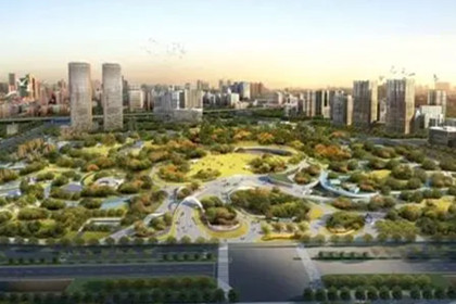 摩天大樓間，杭州的超級(jí)中央公園要來(lái)了